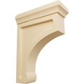 Ekena Millwork 2 1/2"W x 6"D x 8"H Medium Gomez Wood Bracket, Maple BKTW02X06X08GOMA